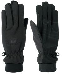 Zimní jezdecké fleecové voděodolné rukavice | S